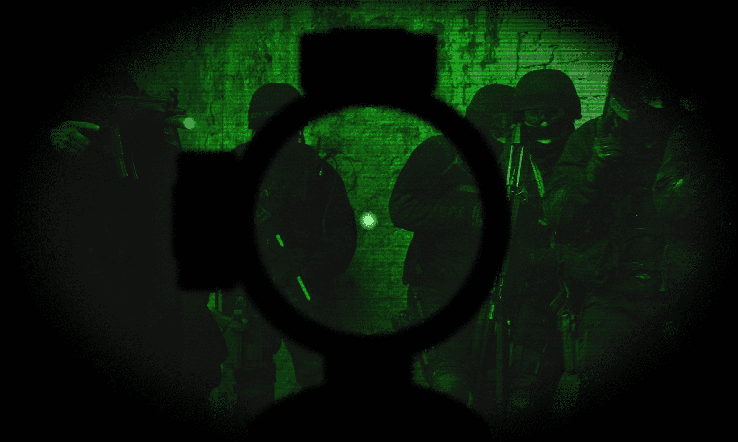 red dot sight with night vision goggles setting
