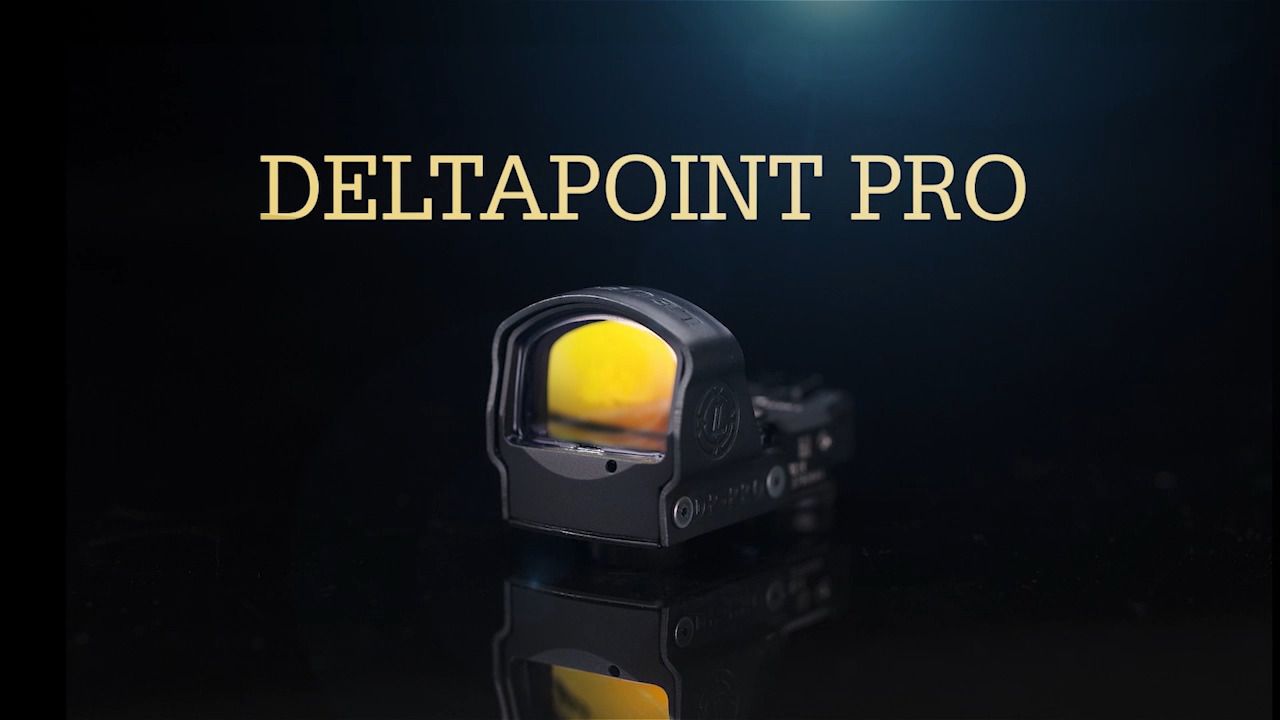 opplanet leupold deltapoint pro matte 7 5 moa delta dot sight video