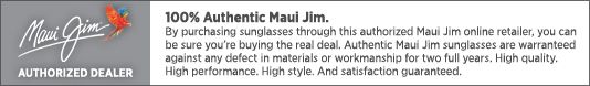 Maui Jim Authorized Dealer