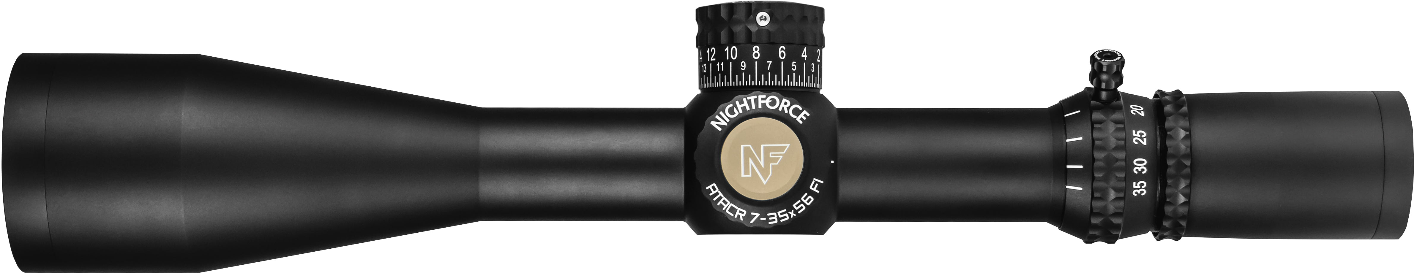 NightForce ATACR 7-35x56mm Rifle Scope, 34mm Tube, First Focal Plane, Mil-: C578