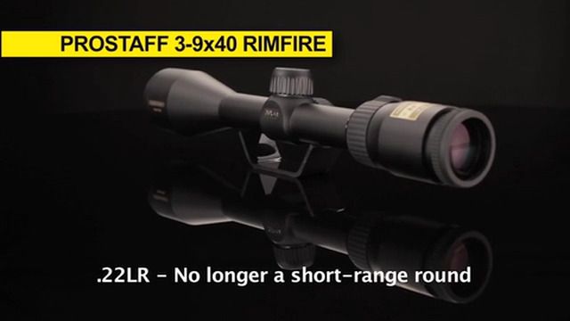 opplanet nikon 3 9x40 prostaff rimfire riflescope overview video