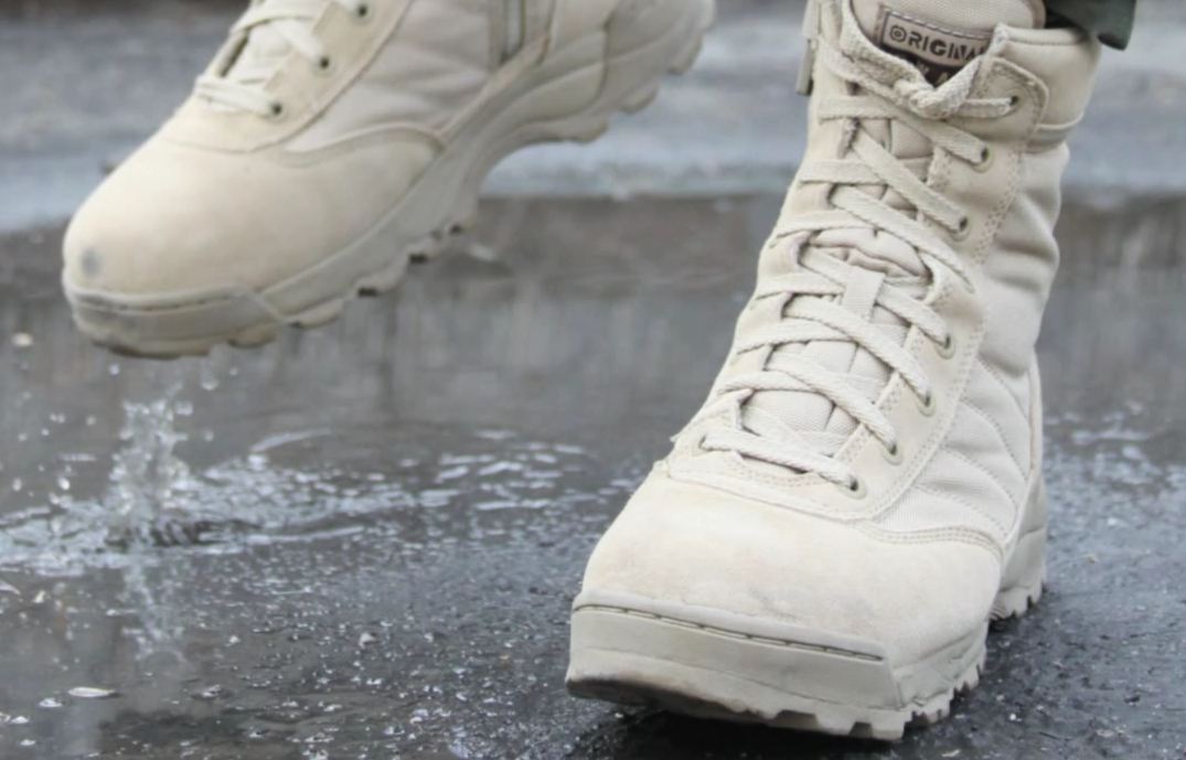 swat tan boots