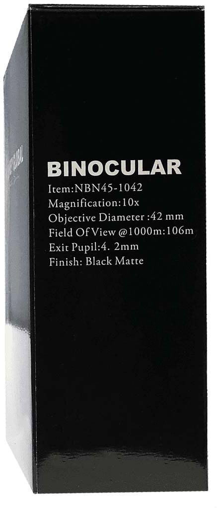 Osprey Global 10x42 B-4 Prism Binocular, Black, 10x42 Binocular