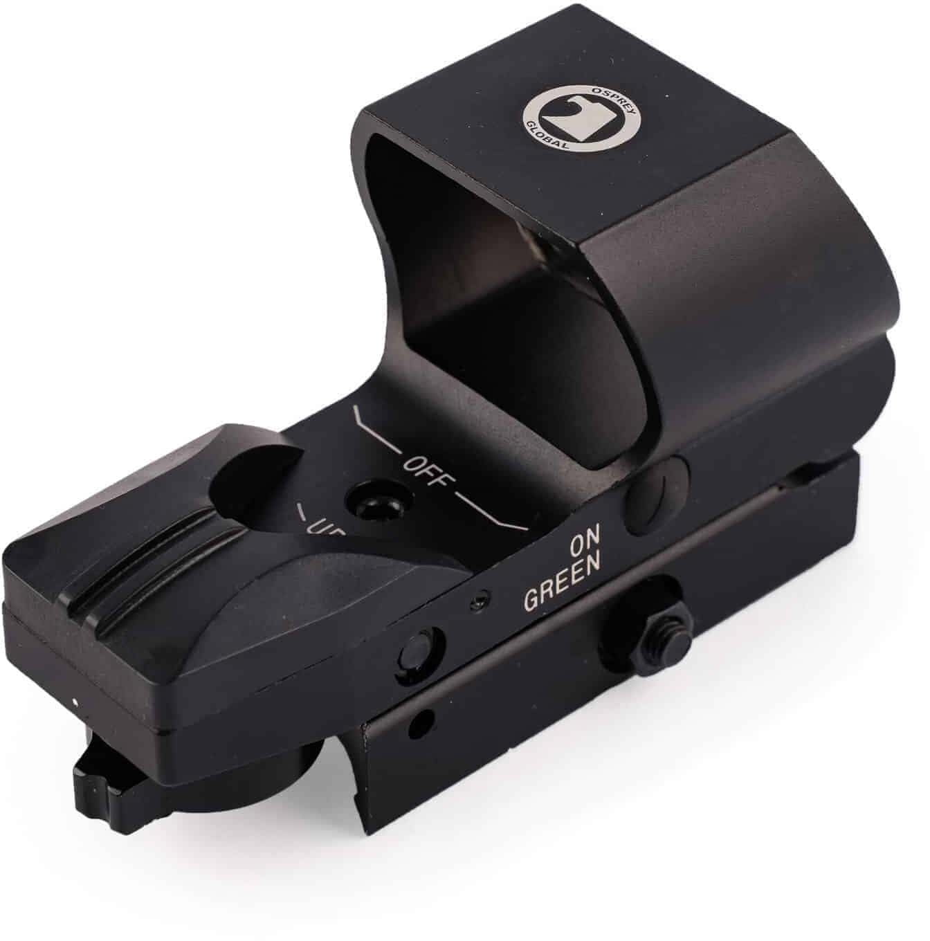 Osprey Global Multi Reticle 1x Quick Release Reflex Sight, Multi-Reticle: HGMRQR