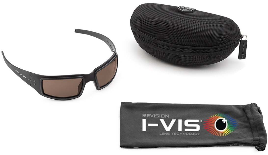 Revision Speed Demon Sunglasses Basic Kits Black Frame Aros Lens 4-0756-0003