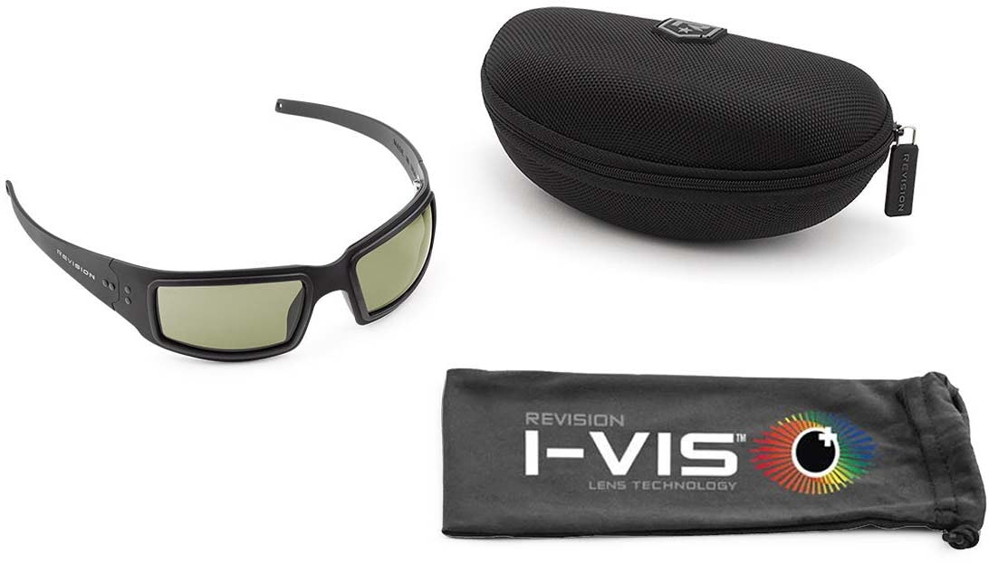 Revision Speed Demon Sunglasses Basic Kits Black Frame Cano Lens 4-0756-0002