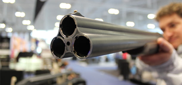 Triple Barrel Shotgun