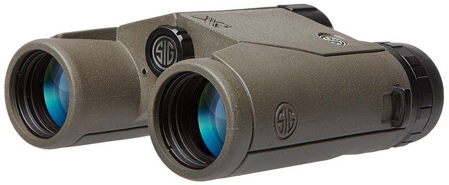 SIG SAUER KILO6K HD 10x32mm Laser Rangefinding Binoculars, OD Green, SOK6K104