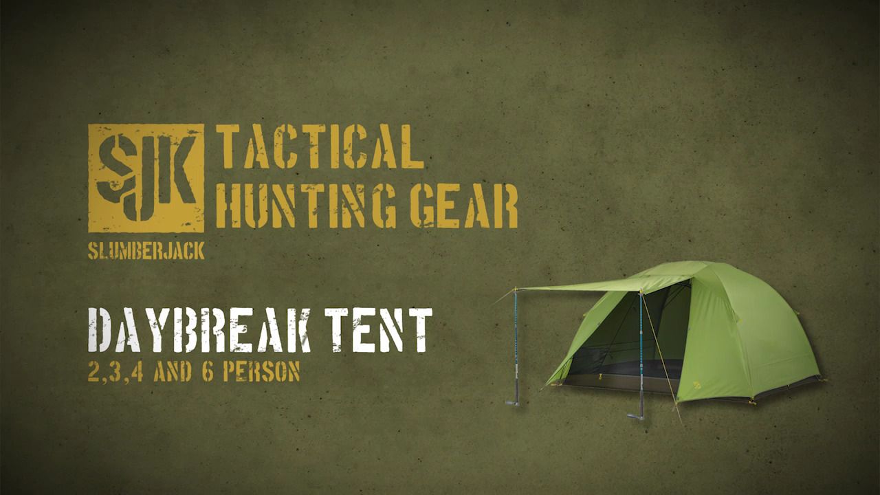 opplanet slumberjack daybreak 2 backpacking 3 season tent video : slumberjack 2 person tent - memphite.com