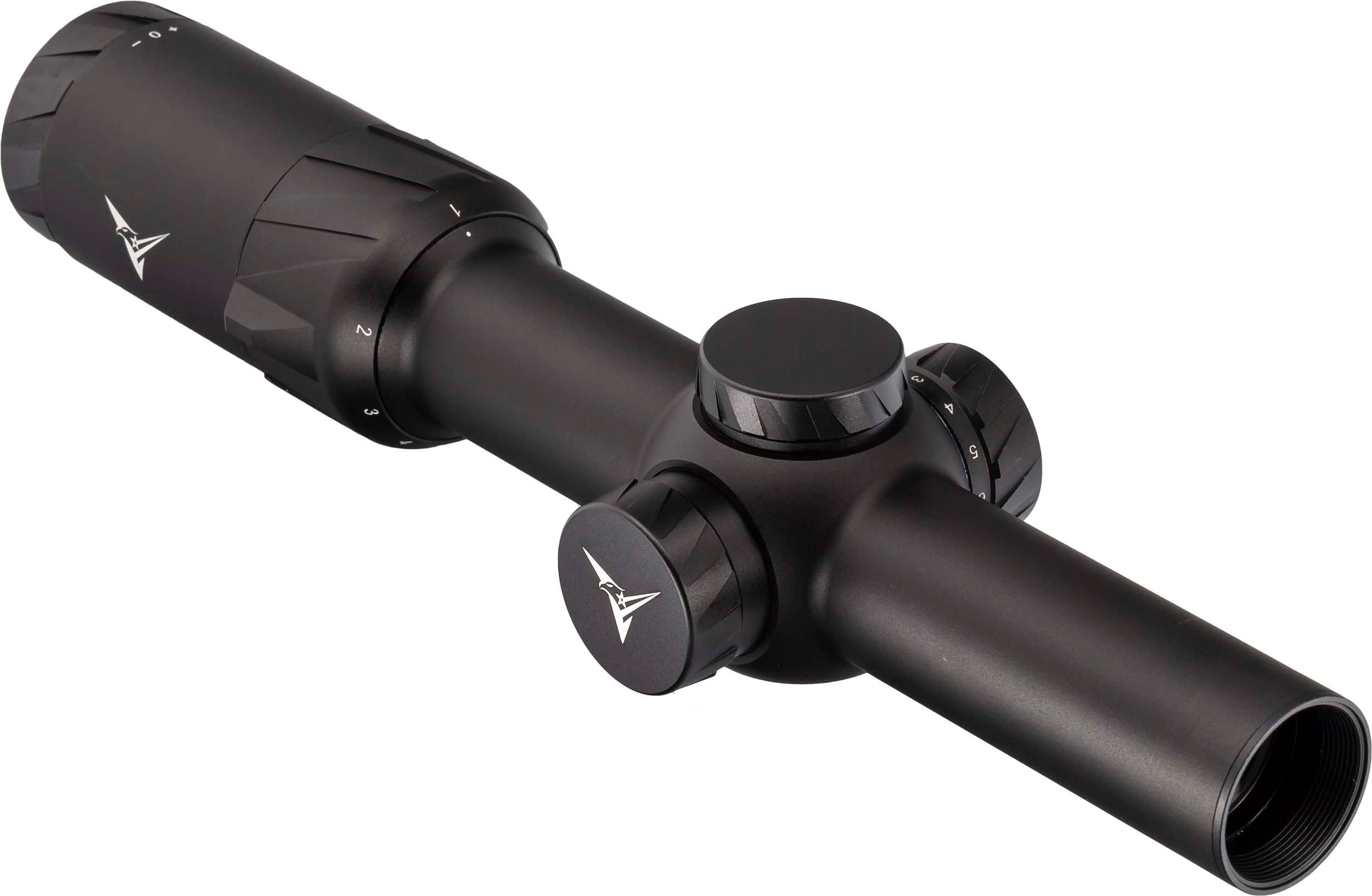 TRYBE Optics 1-6x24mm Rifle Scope, 30mm Tube, SFP, BDC Reticle, : TRORS1-6x24-BL