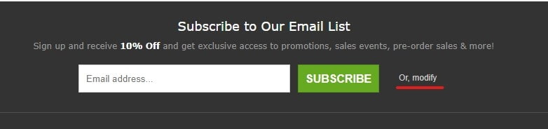 how to unsubscribe from emails as a guest