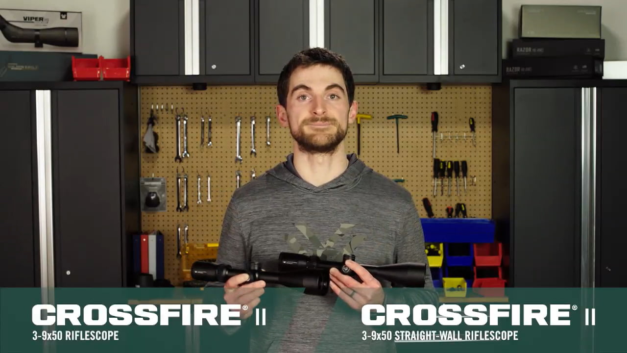 opplanet vortex crossfire ii 3 9x50mm straight wall bdc vs dead hold bdc riflescope video