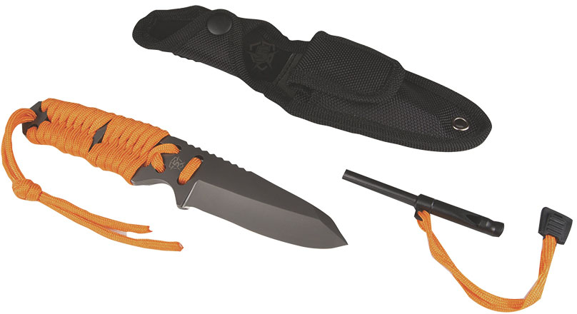 5IVE STAR GEAR T1 Survival Paracord Fixed Blade Knife