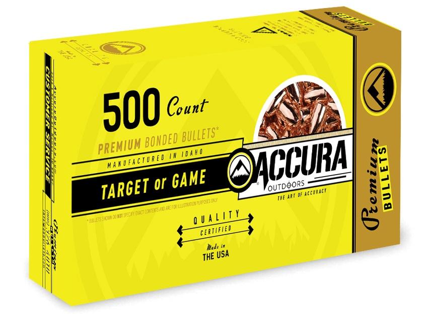 Accura Bullets Premium Powerbond Bullets .40 cal .400in 180 gr HP