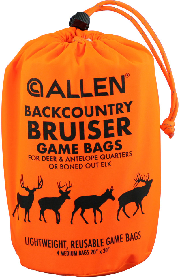 Allen BackCountry Meat Bags, 4 Pack