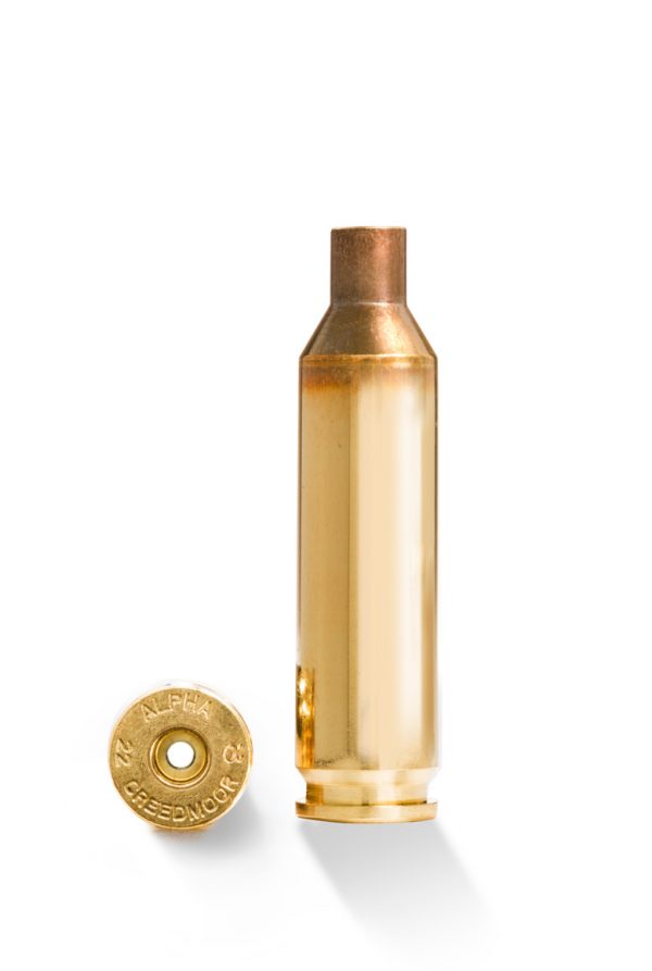 Alpha Munitions 22 Creedmoor Brass, Short Rifle Primers