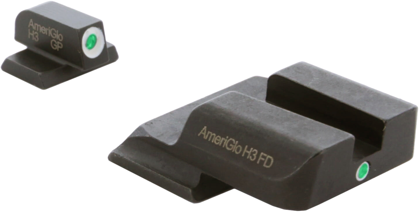 AmeriGlo Smith Wesson Front and Rear Sets, No Shield, I Dot