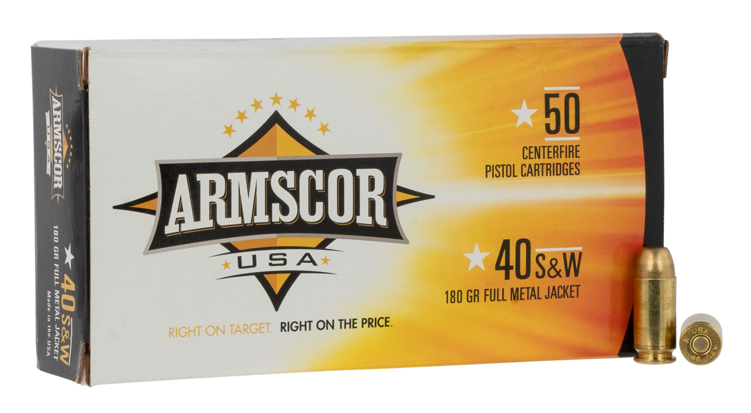 Armscor Precision Inc USA .40 S&W 180 Grain Full Metal Jacket