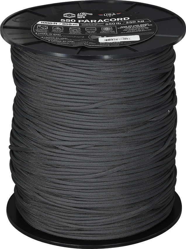 Atwood Paracord Spool Stealth Gray