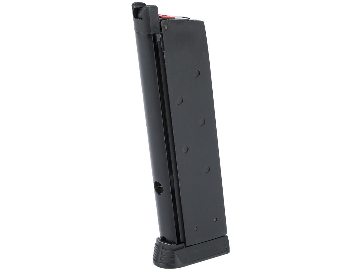 AW Custom Sai Red Single Stack 1911 Series Gas Blowback Airsoft Pistol ...