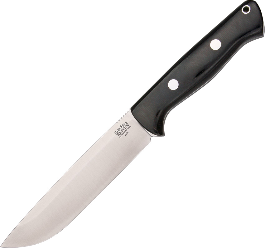 Bark River Bravo 1.5 Field Knife Black Fixed Blade Knife