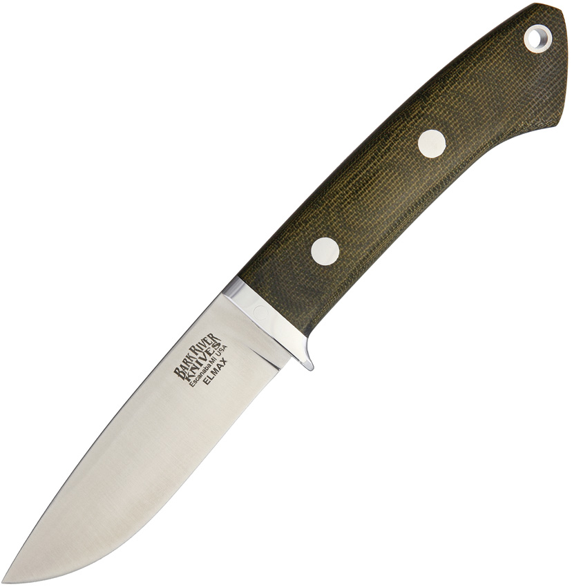 Bark River Featherweight Hunter Green Fixed Blade Knife