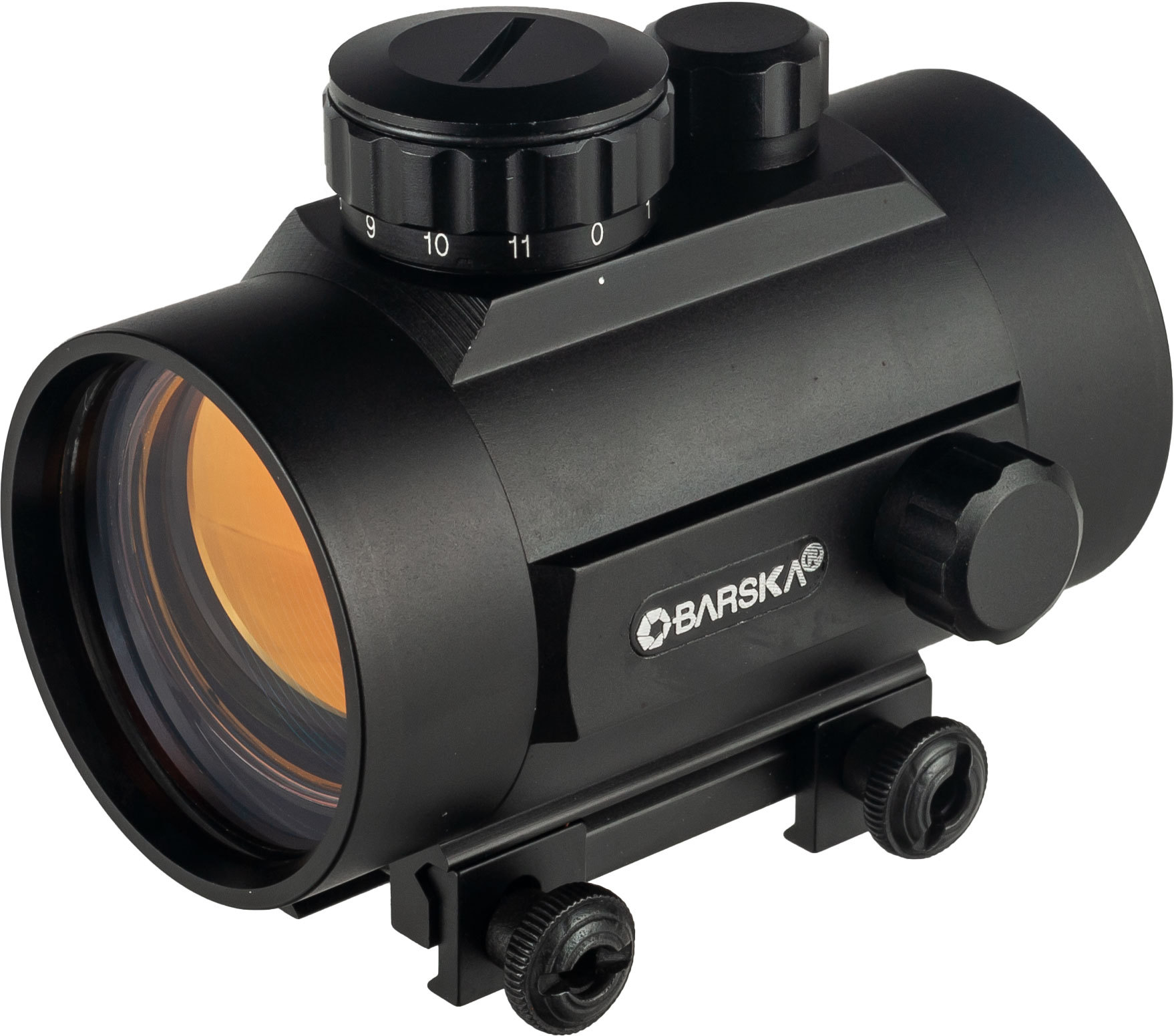 Glamour Konkurrence Særlig Barska 1x50 Red Dot Scope AC10332 - 5 MOA Illuminated Reticle Red Dot Sight  | 49% Off Customer Rated w/ Free Shipping