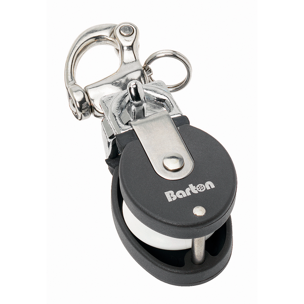 Barton Marine Small Snatch Block W Stainless Snap Shackle 5 71 Off W Free S H