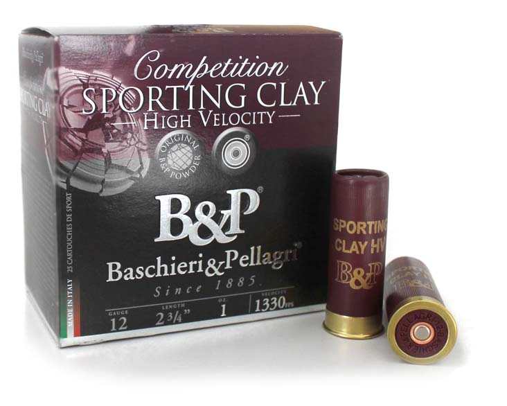 Baschieri & Pellagri Sporting Clays Target Loads, 12 Gauge, 1 oz., 2.75 Inch, Shotgun Ammunition