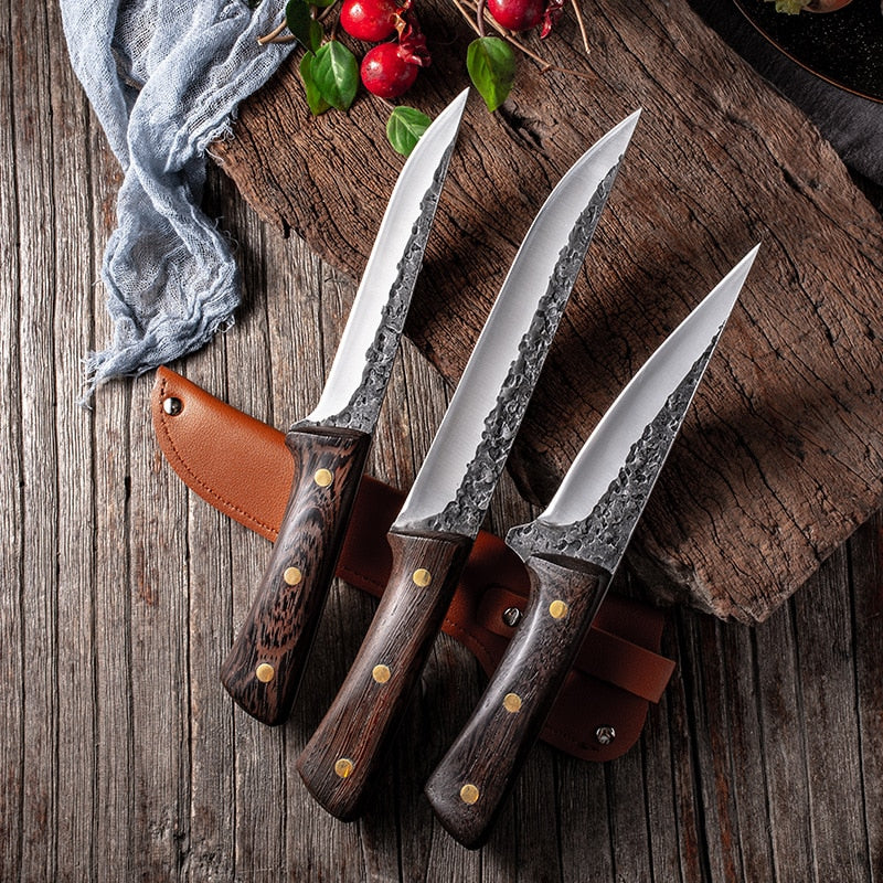 Battling Blades Boning Fishing Meat Fruit Vegetables Stainless Steel Cutting Tool With Knife Cover
