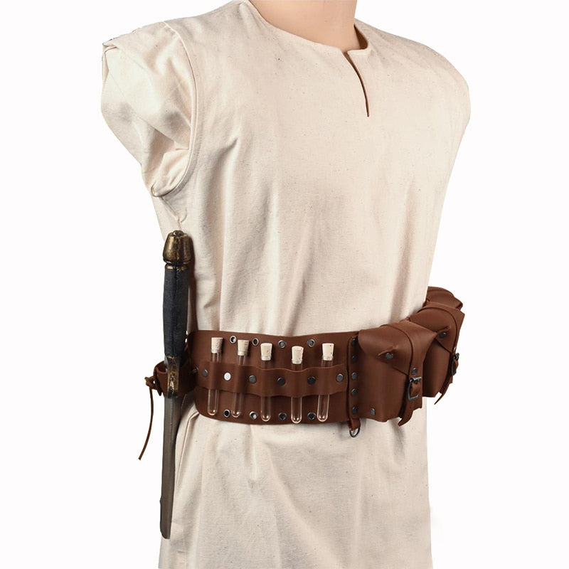 Battling Blades Medieval Alchemy Sword And Knife Belt 6345761E