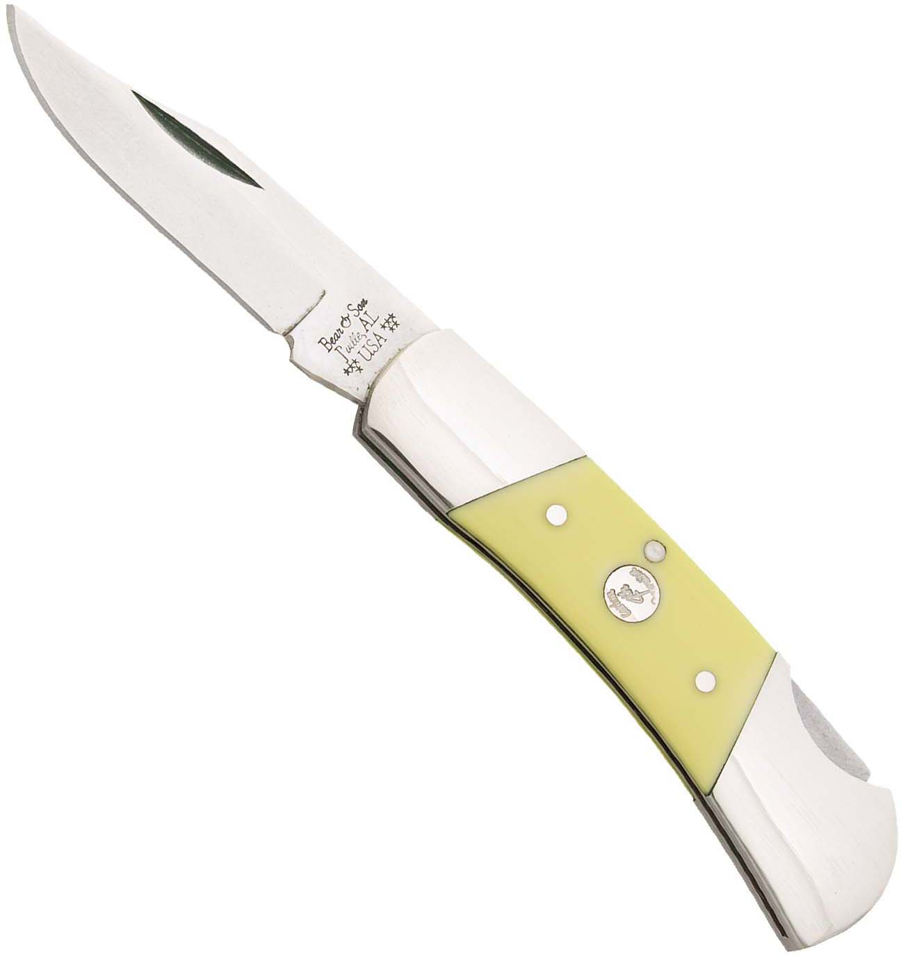 Bear and Son Knives Lockback Upswept Folding Knife