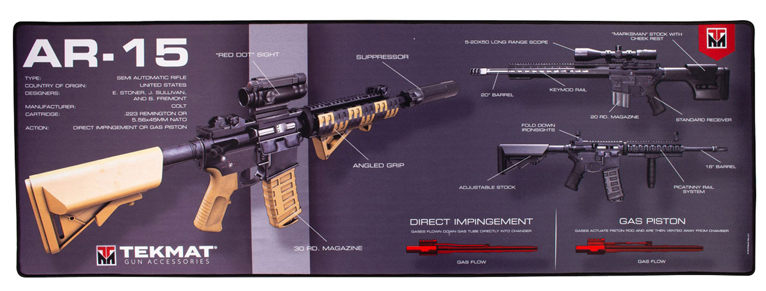TekMat Remington 870 15x44 Premium Gun Cleaning Mat, Black: MGW