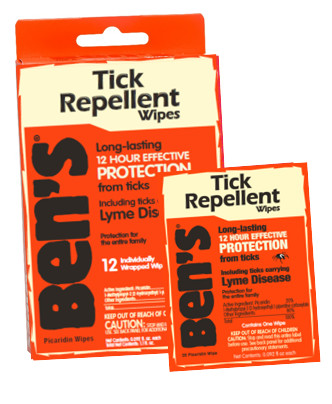 Ben's Tick Wipes