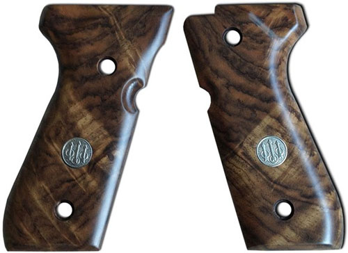 Beretta 92/96 Deluxe Grips Grade 3 Walnut Checkered  $12.50 Off Customer  Rated w/ Free Shipping and Handling