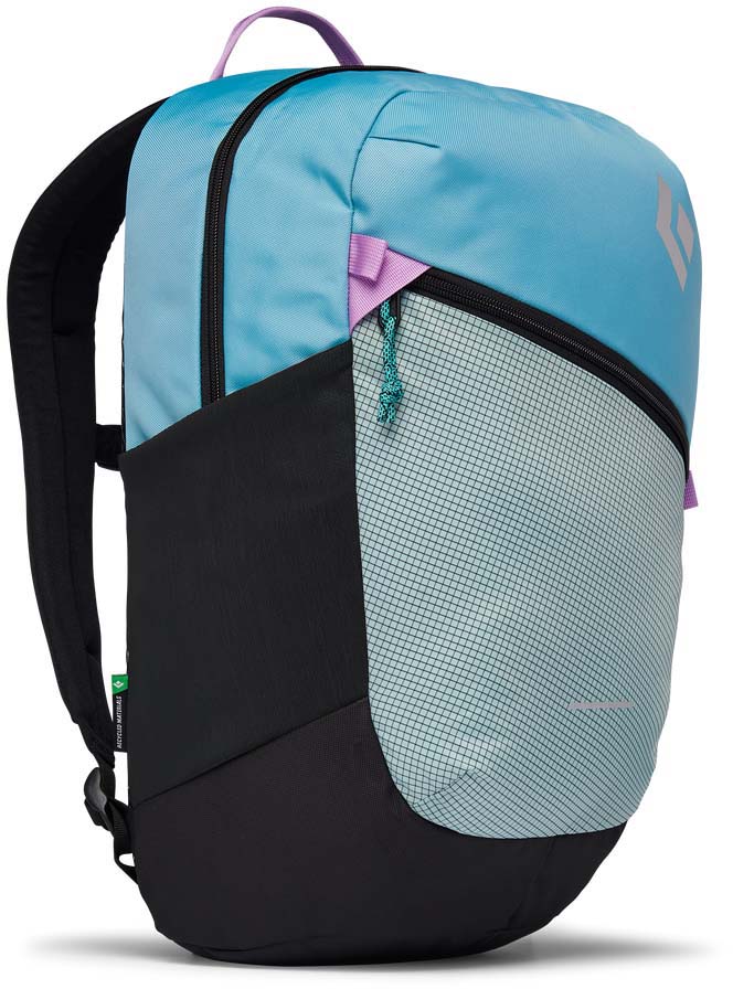 Minimalist Backpack deals - Blue Diamond Logo Printed