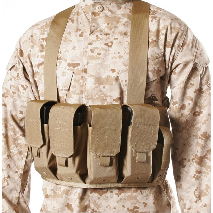 CHEST RIG WITH 8  MAG POUCHES Details about   BLACKHAWK 