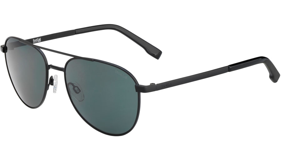 Bolle Unisexs Flash Sunglasses Lenses Tns Matte Black Large 