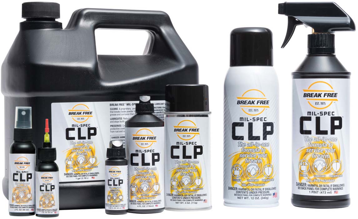 BreakFree CLP Cleaner/Lubricant/Preservative Weapon Cleaning Solvent