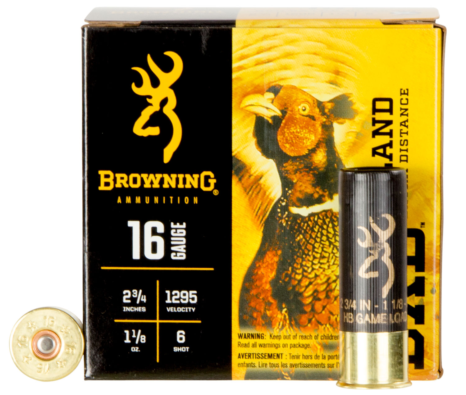 Browning BXD Upland 16 Gauge 1 1/8 oz 2.75" Shotgun Ammunition