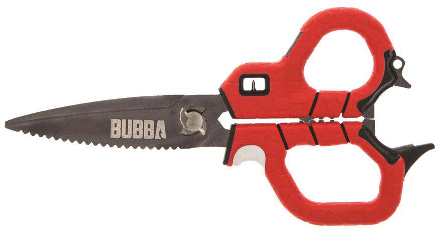 Bubba Blade Medium Shears W/ No-slip Grip & Bttle Opnr/spnr
