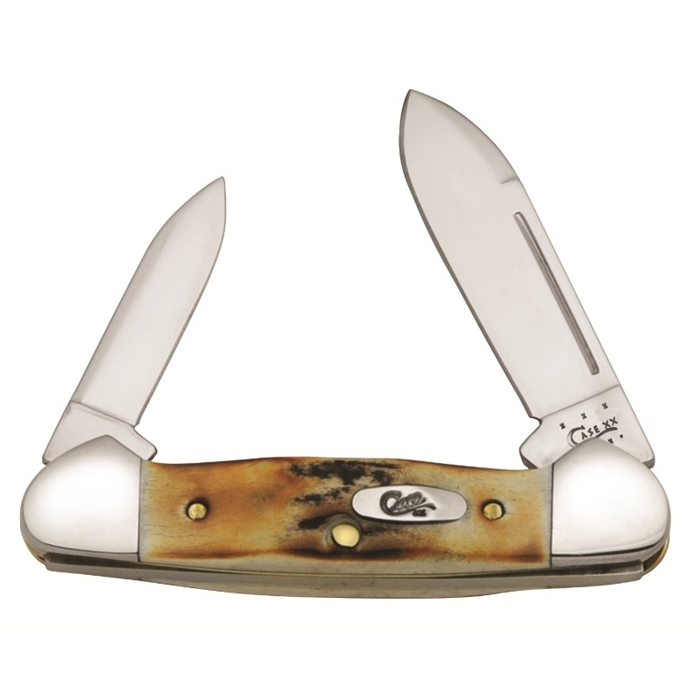 Case 52132 SS Stag Baby Butterbean Folding Knife | $7.13 Off w 