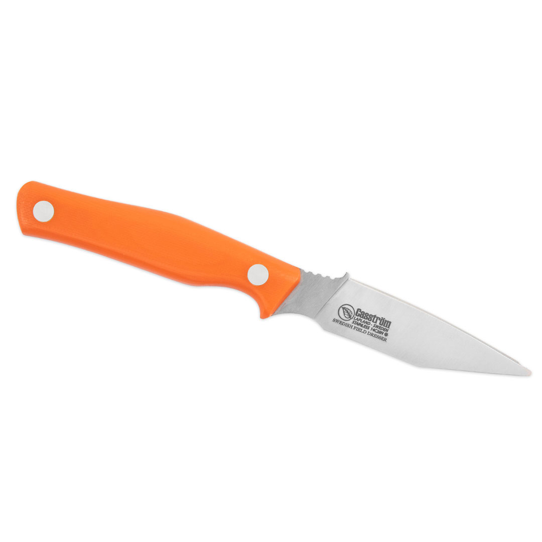 Casstrom No.10 Swedish Forest Knife, Orange G10, Stainless