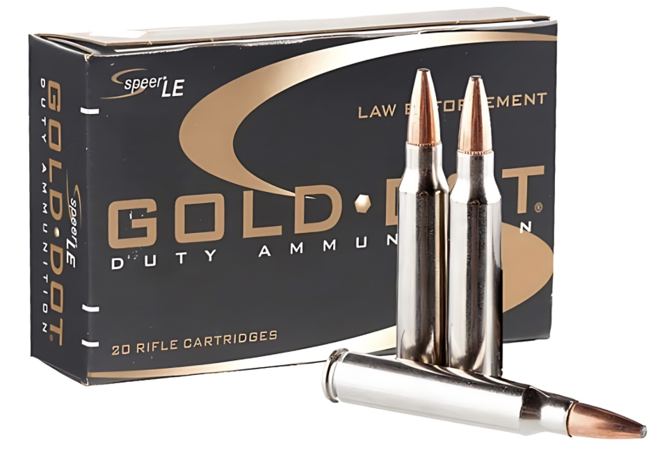 CCI Ammunition LE GD .223 62 Grain GDSP Brass Case Rifle Ammunition