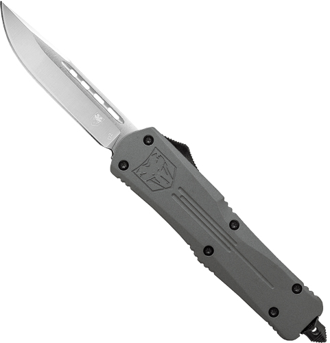 Cobratec Knives Cobratec Medium Fs3 Otf Grey 3 D2 Drop Point