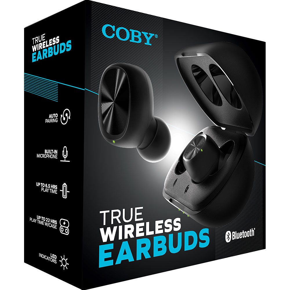 Coby wireless earbuds online review