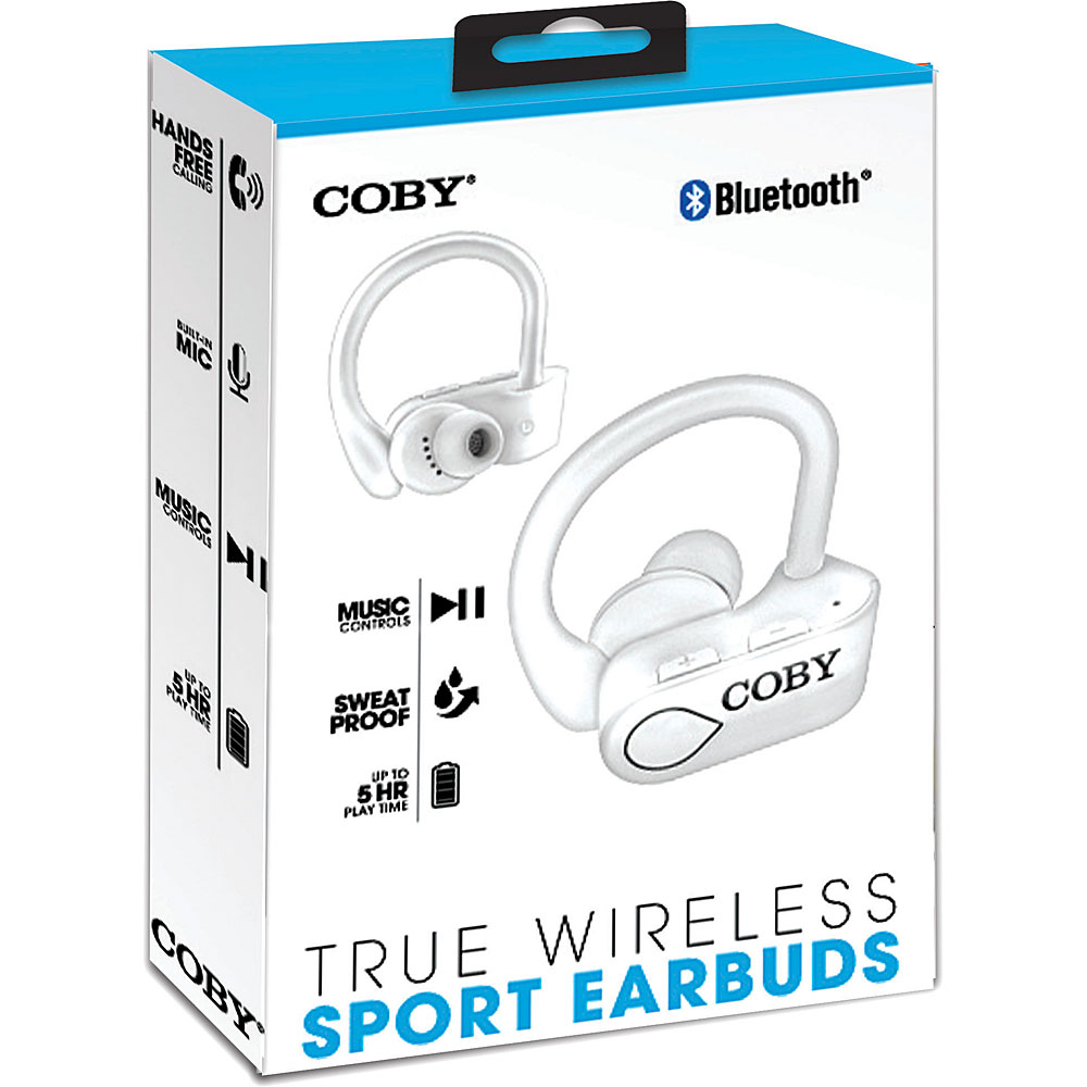 Coby 560 True Wireless Sport Earbuds Free Shipping over 49