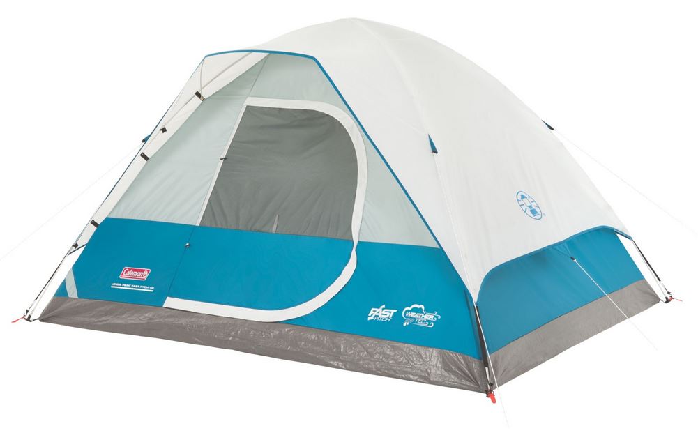 Setting up your home base is easy with the Coleman® Longs Peak™ Fast Pitch™...