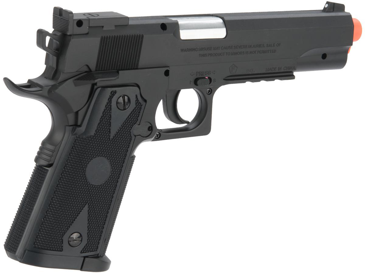 Colt 1911 CO2 Metal Blowback Airsoft Pistol, Kit