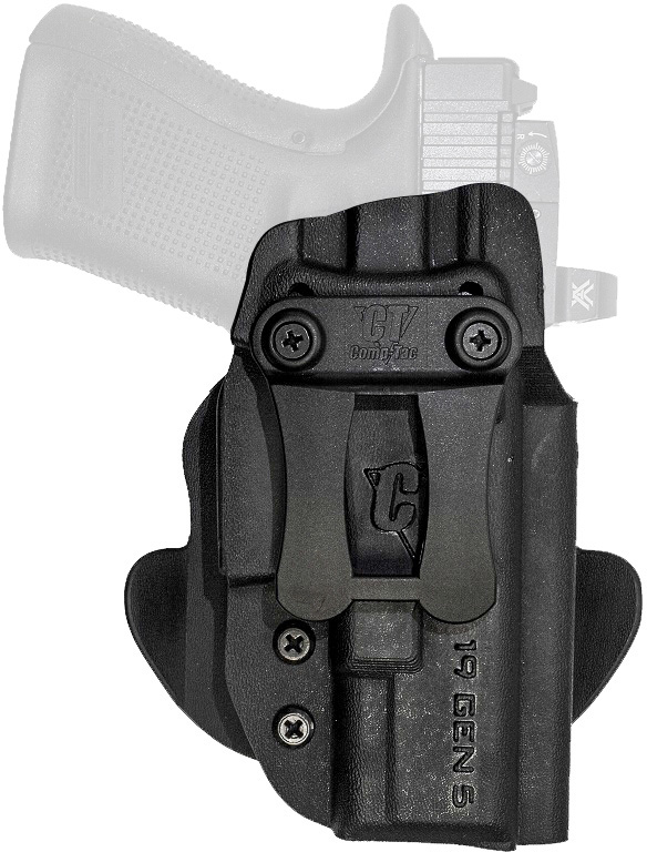 Comp-Tac offers holster bodies, holster backings and hardware for users to  purchase seperately.